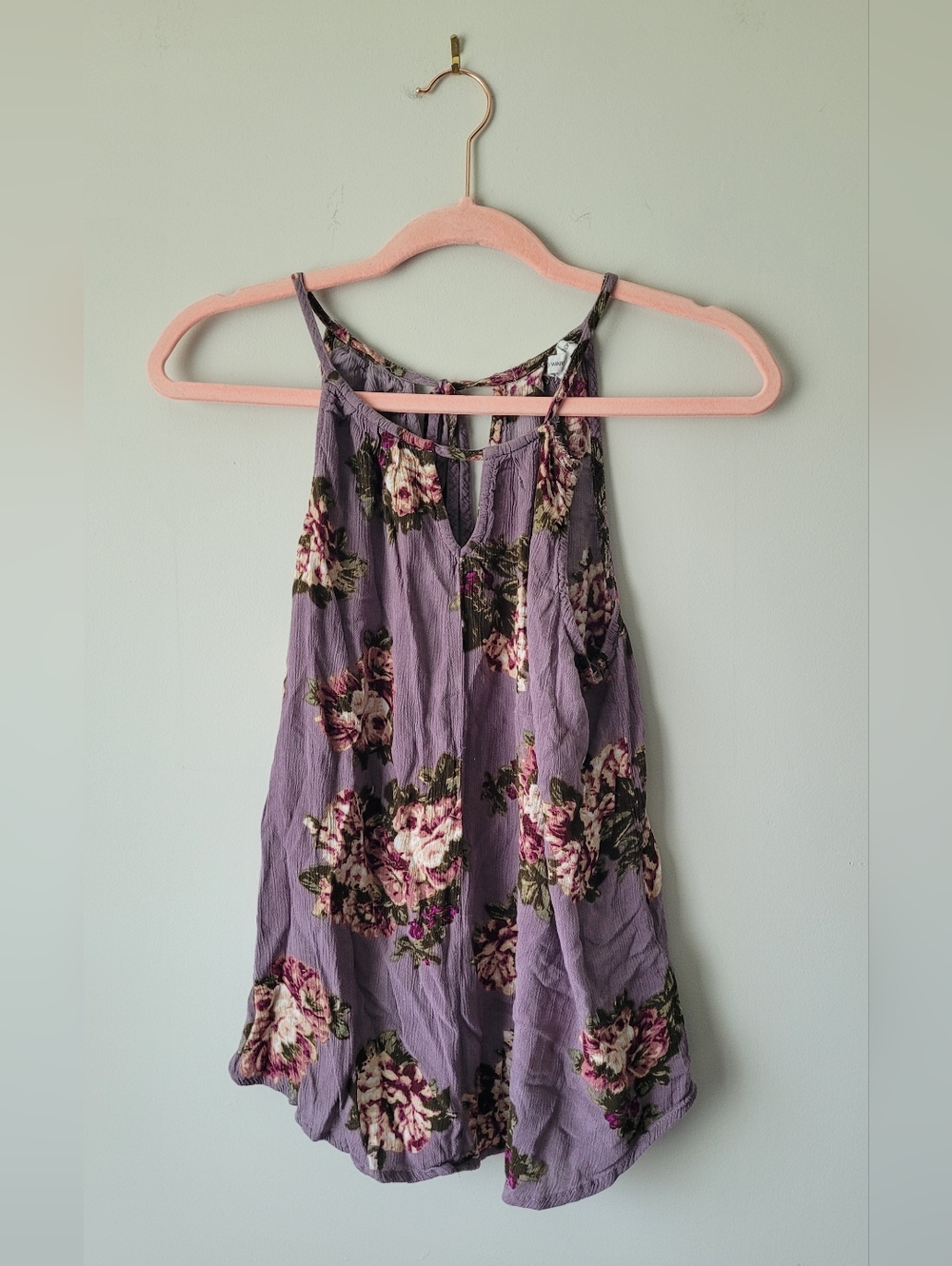 Warehouse One Floral Spaghetti Strap Tank